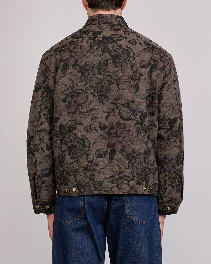 UNDERCOVER Floral Blouson Jacket D.Khaki
