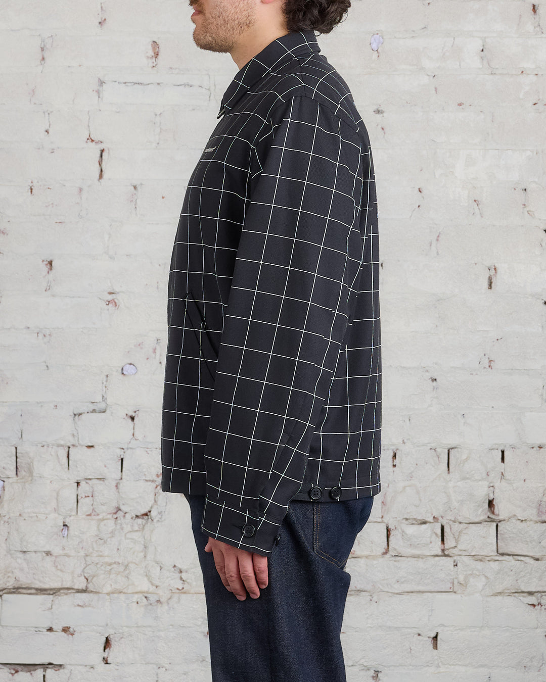 UNDERCOVER Grid Blouson Jacket Black CK