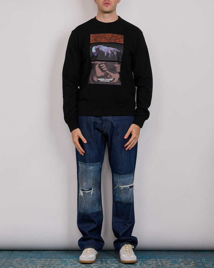 UNDERCOVER Hands Crewneck Black