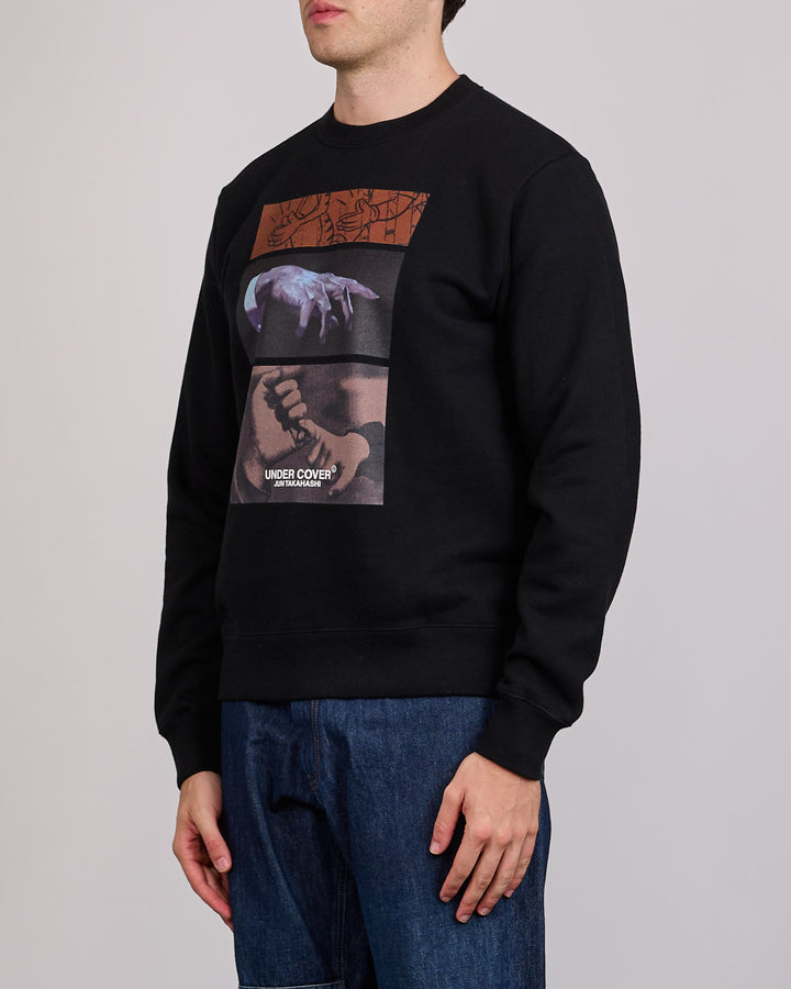 UNDERCOVER Hands Crewneck Black