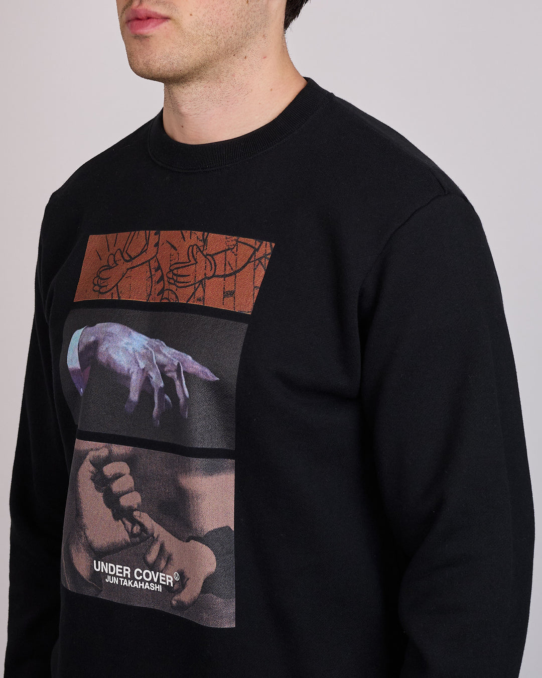 UNDERCOVER Hands Crewneck Black