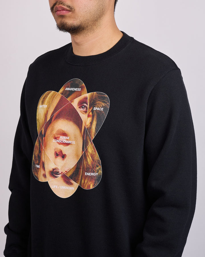 UNDERCOVER Human Consciousness Crewneck Black