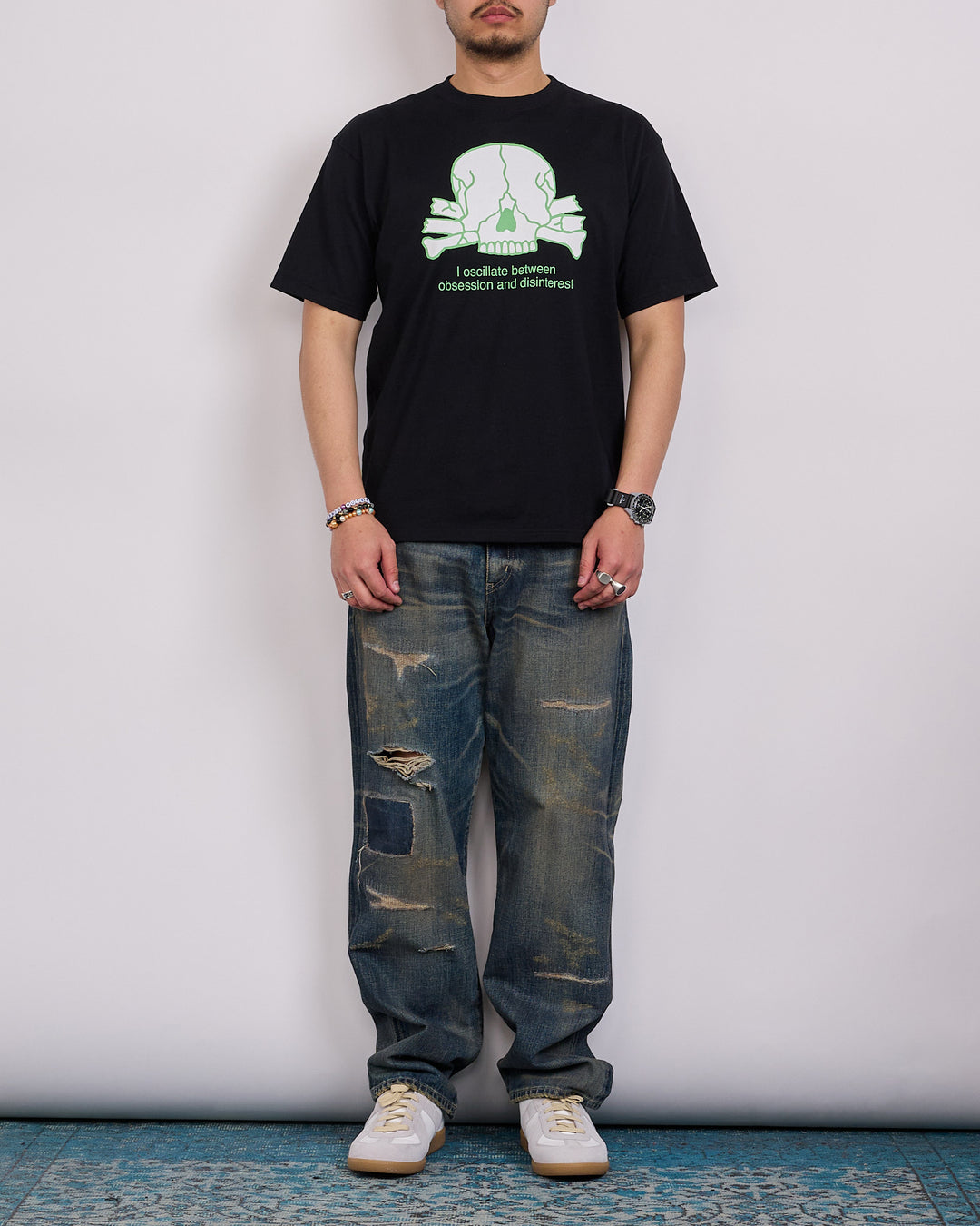 UNDERCOVER Oscillate Skull T-Shirt Black