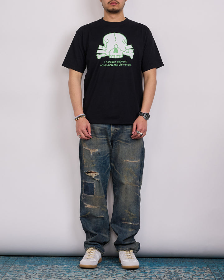UNDERCOVER Oscillate Skull T-Shirt Black
