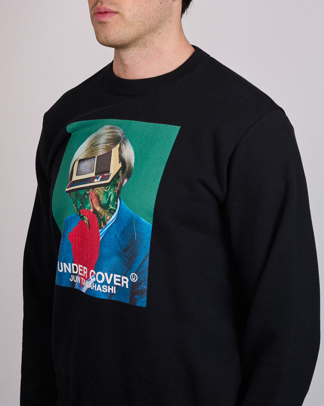 UNDERCOVER Thought Crewneck Black