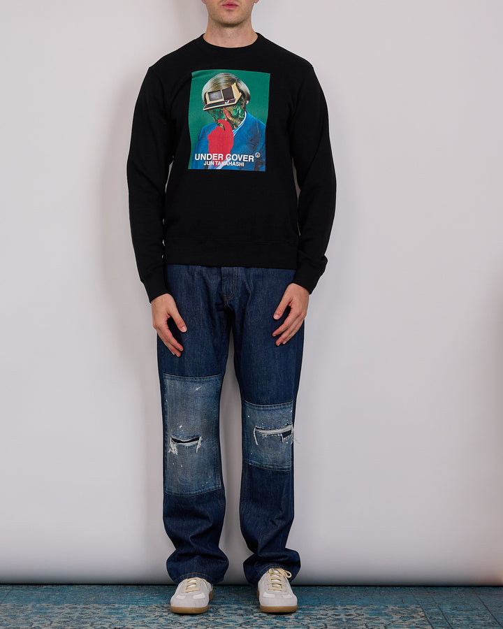 UNDERCOVER Thought Crewneck Black