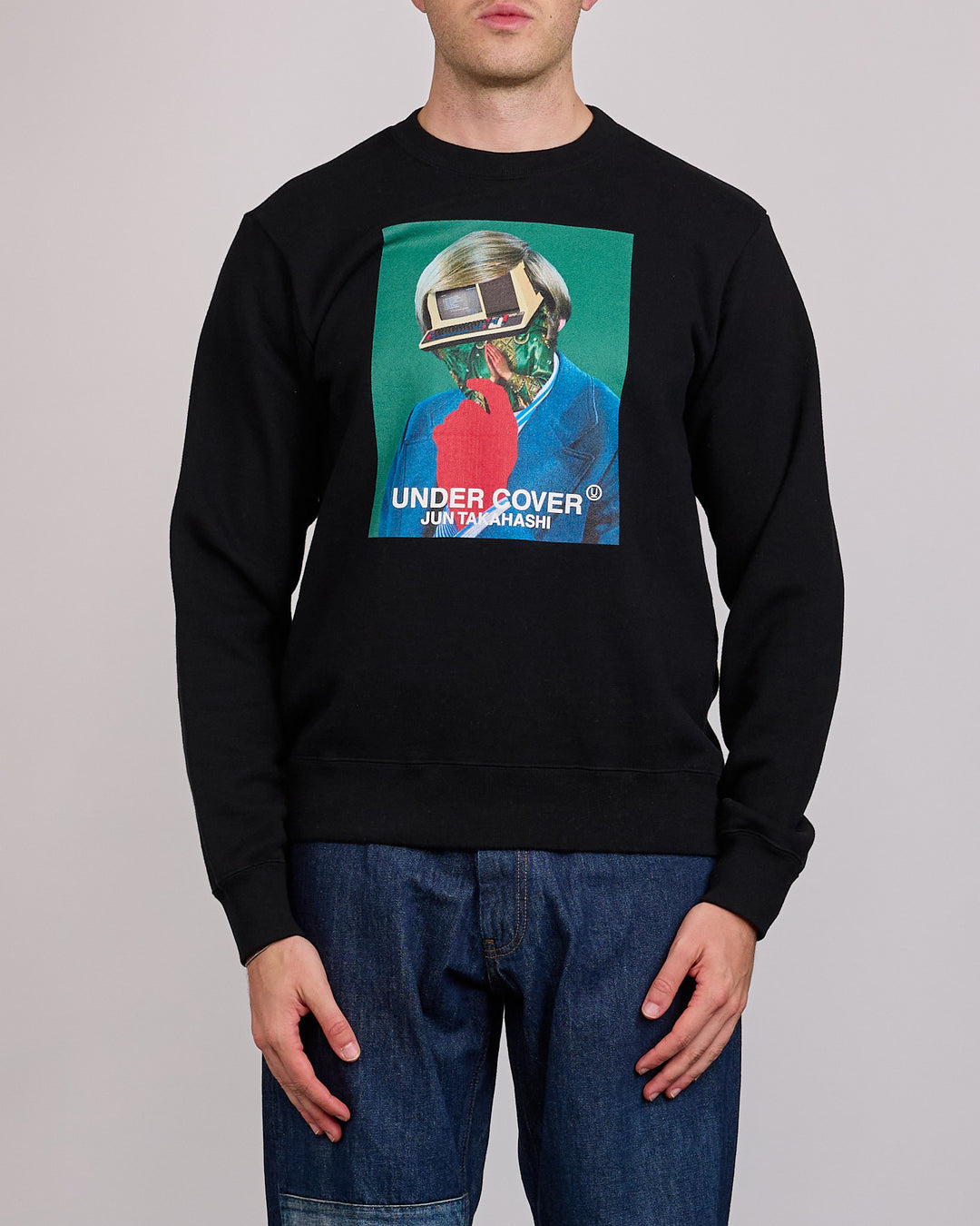 UNDERCOVER Thought Crewneck Black