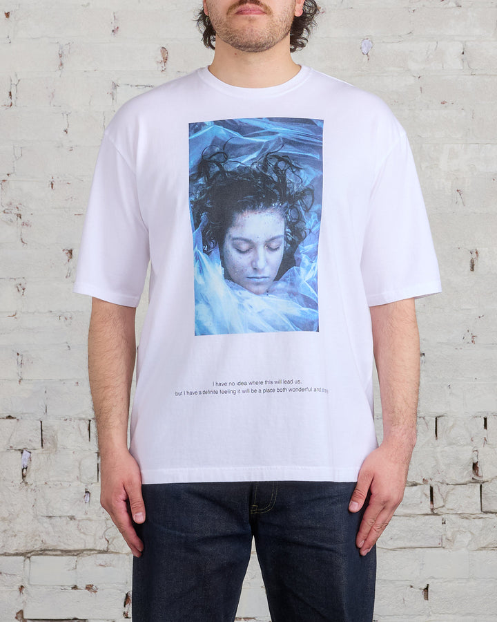 UNDERCOVER Twin Peaks Palmer Graphic T-Shirt White