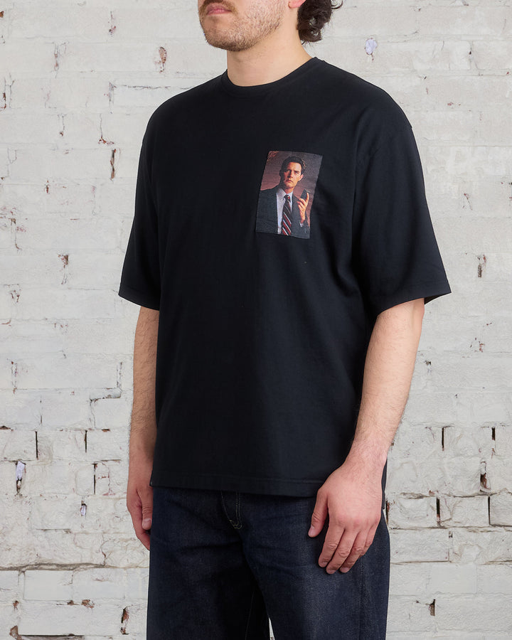 UNDERCOVER Twin Peaks Patch T-Shirt Black