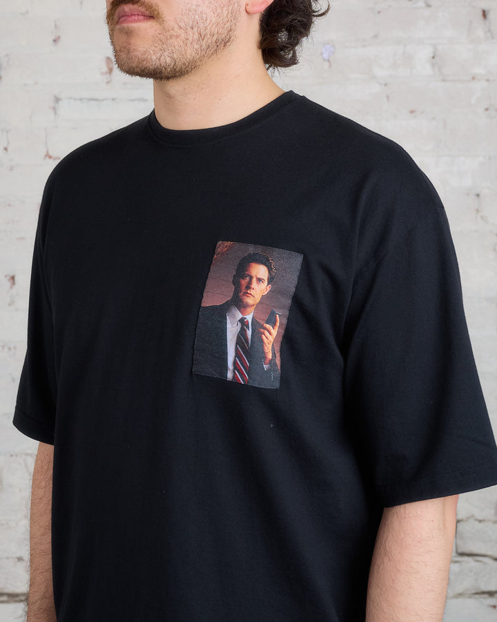 UNDERCOVER Twin Peaks Patch T-Shirt Black