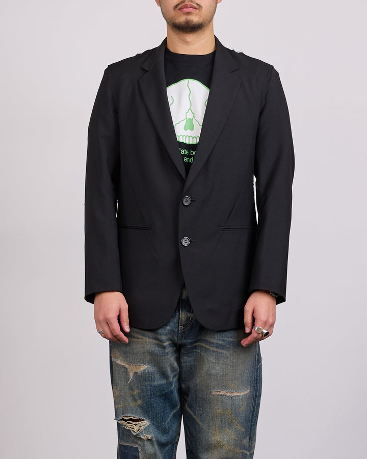 UNDERCOVER Wool Mohair Blazer Black