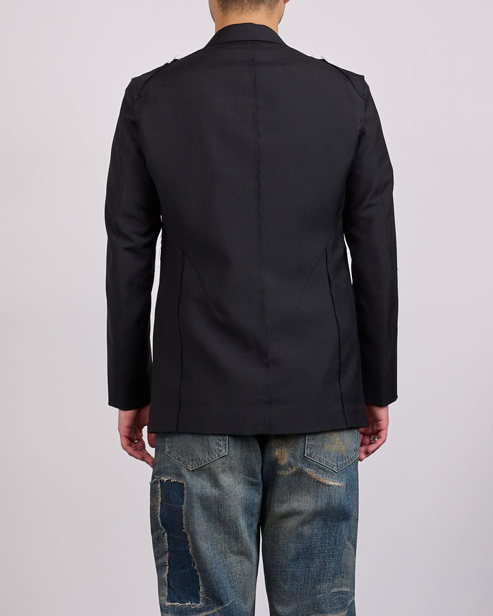 UNDERCOVER Wool Mohair Blazer Black