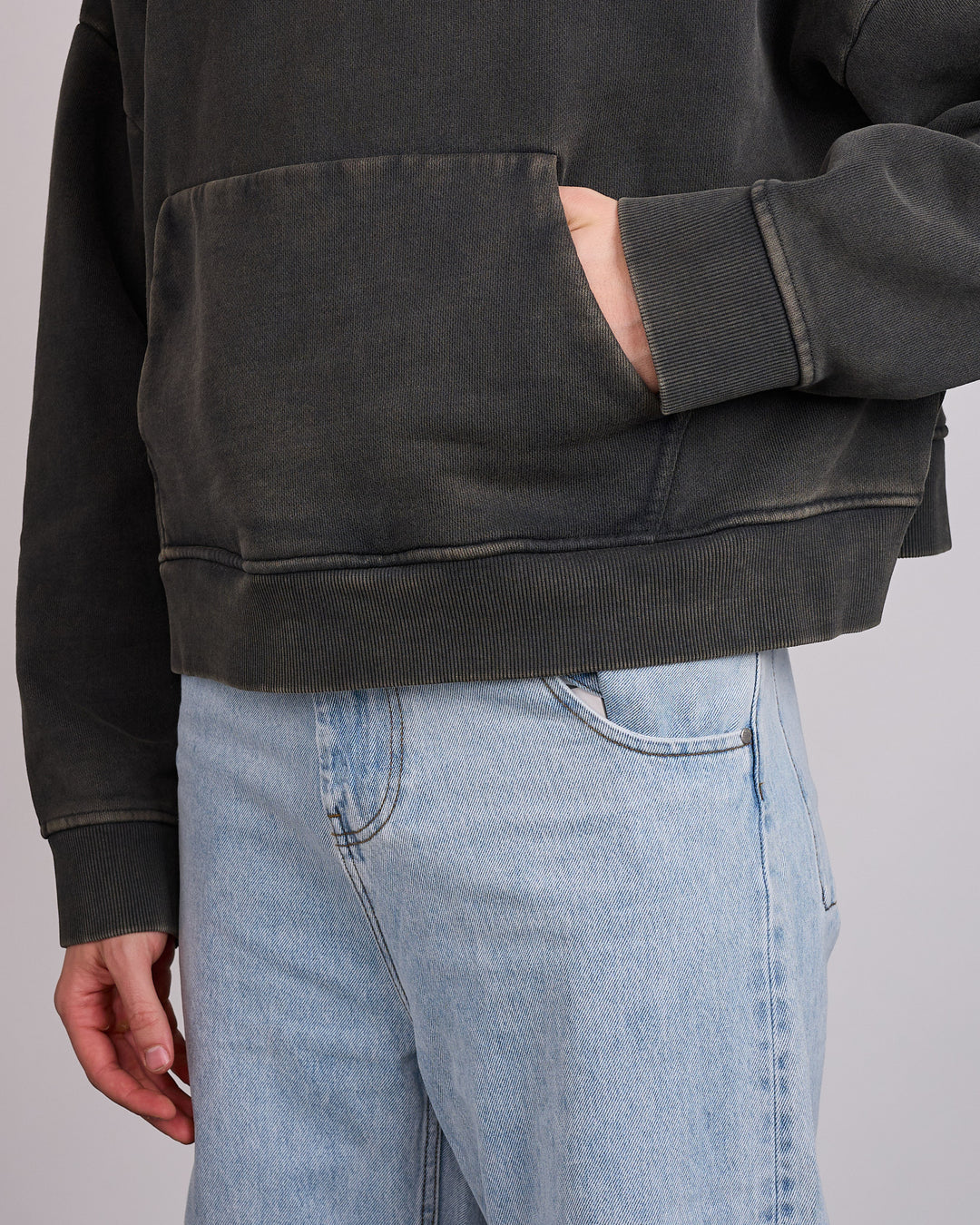 Entire Studios Uniform Heavy Hoodie Washed Black