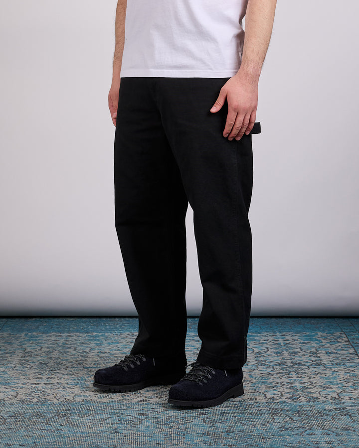 WTAPS ARMSTG2502 Cotton Canvas Carpenter Pant Black