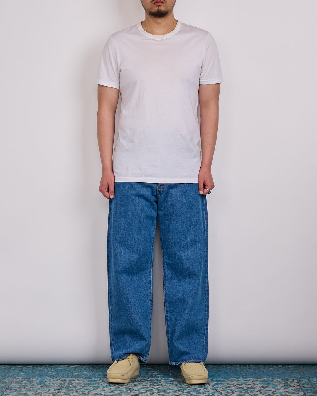WTAPS Blues Straight Cotton Denim Jean Indigo