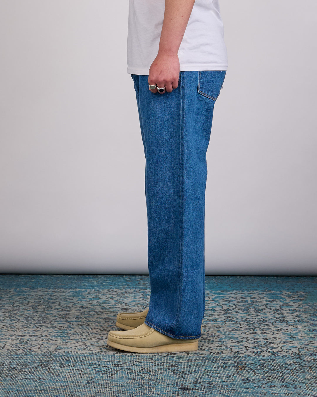 WTAPS Blues Straight Cotton Denim Jean Indigo