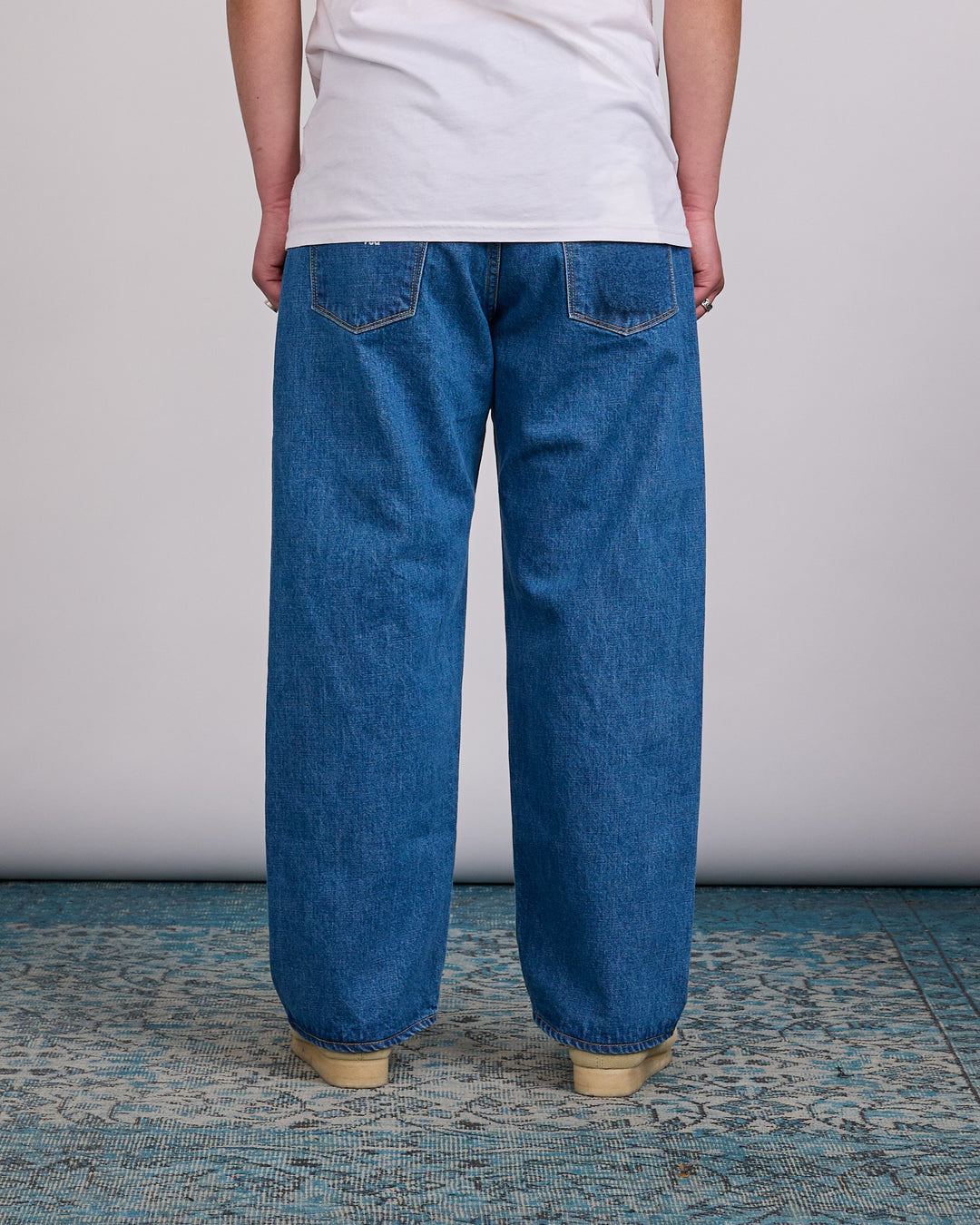 WTAPS Blues Straight Cotton Denim Jean Indigo