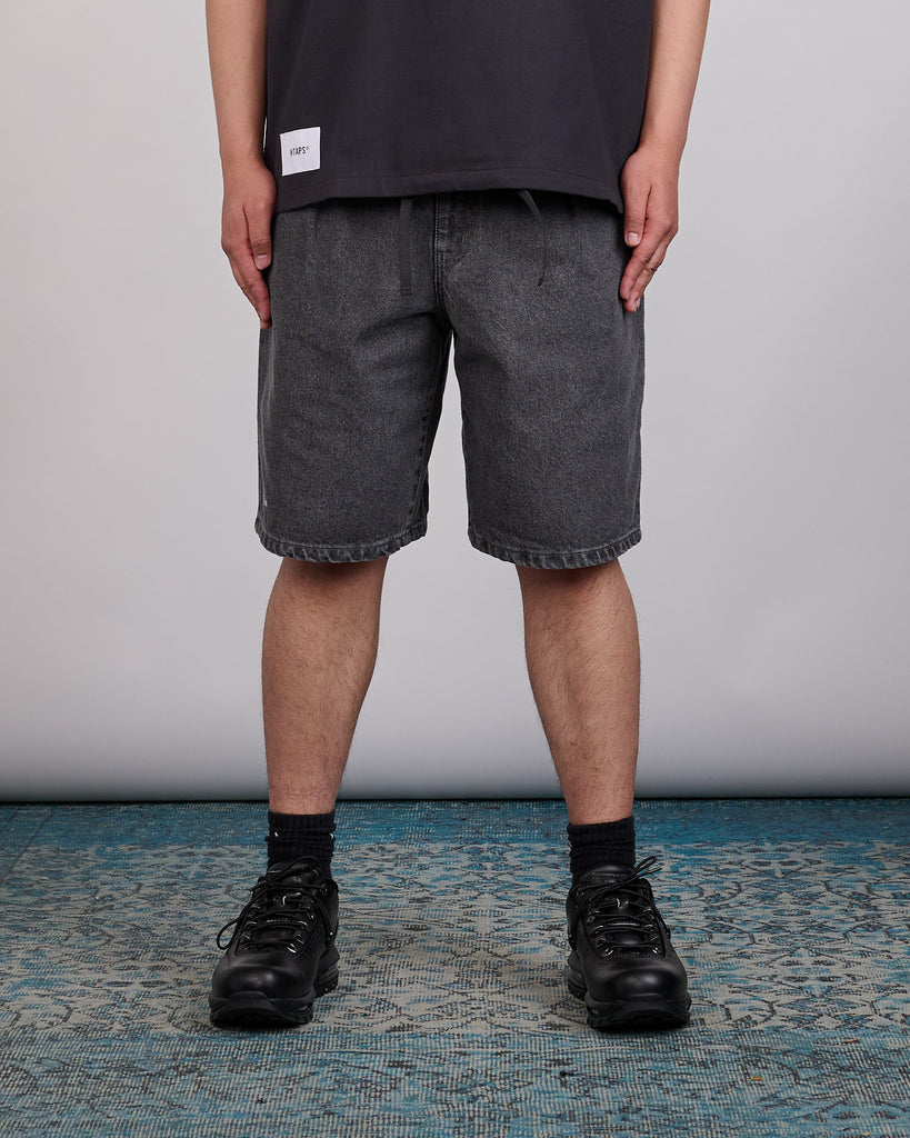 WTAPS Blues Straight Cotton Denim Short Black – LESS 17