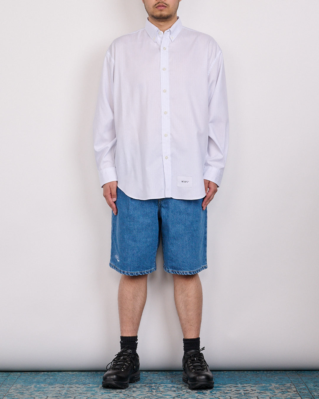 WTAPS Blues Straight Cotton Denim Short Indigo – LESS 17