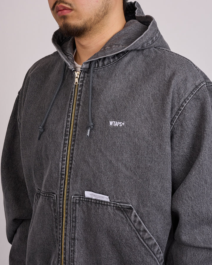 WTAPS D00M Cotton Denim Jacket Black
