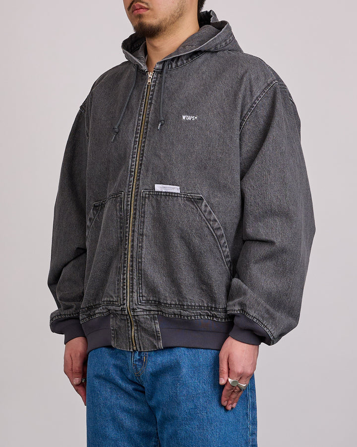 WTAPS D00M Cotton Denim Jacket Black