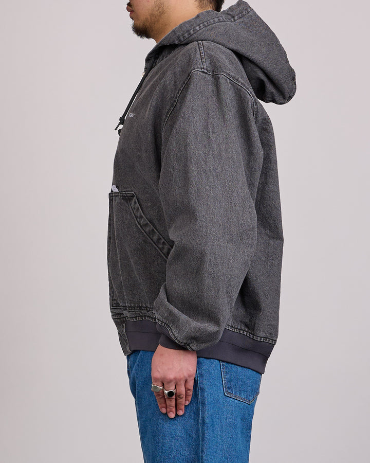 WTAPS D00M Cotton Denim Jacket Black