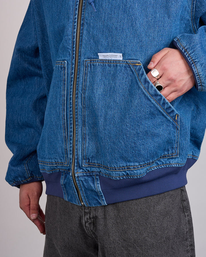 WTAPS D00M Cotton Denim Jacket Indigo