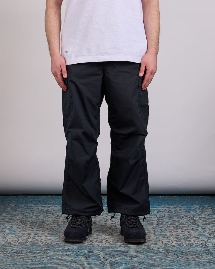 WTAPS MILT0001 NYCO Weather Cargo Pant Black