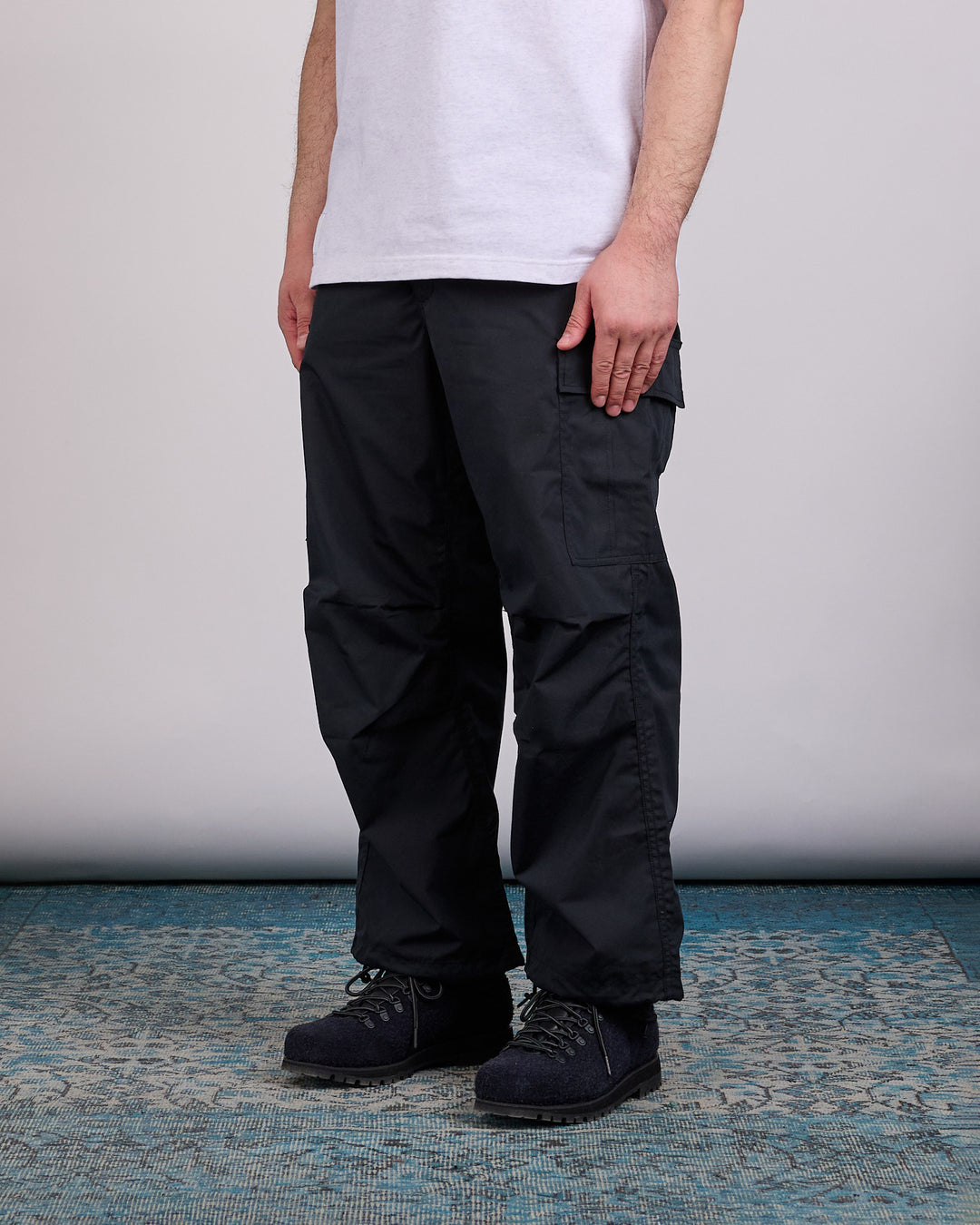 WTAPS MILT0001 NYCO Weather Cargo Pant Black