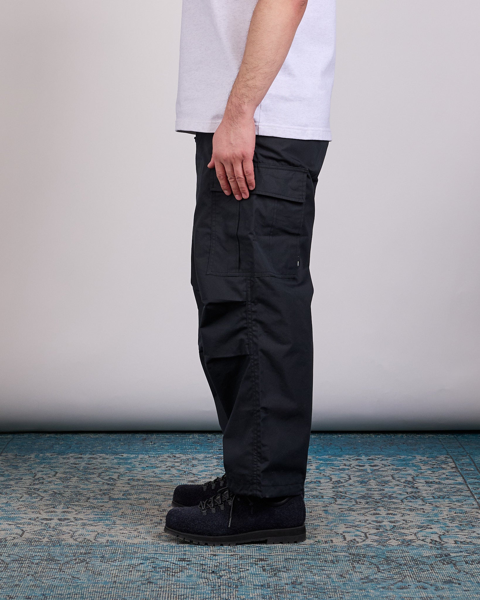 WTAPS MILT0001 NYCO Weather Cargo Pant Black – LESS 17