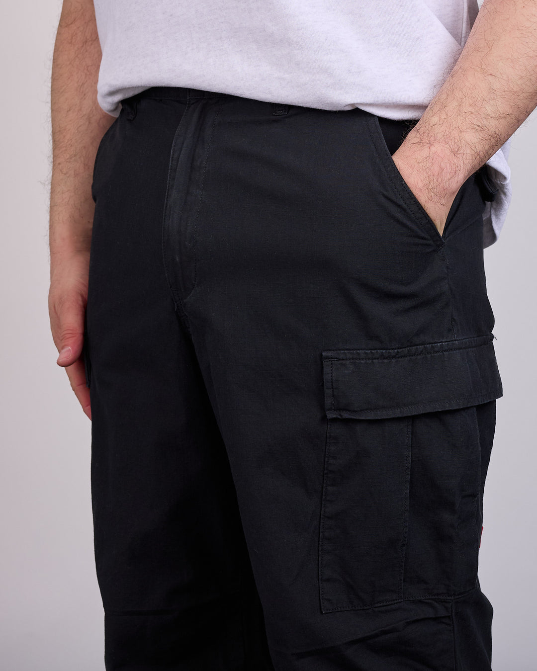 WTAPS MILT9601 Cotton Ripstop Cargo Pant Black