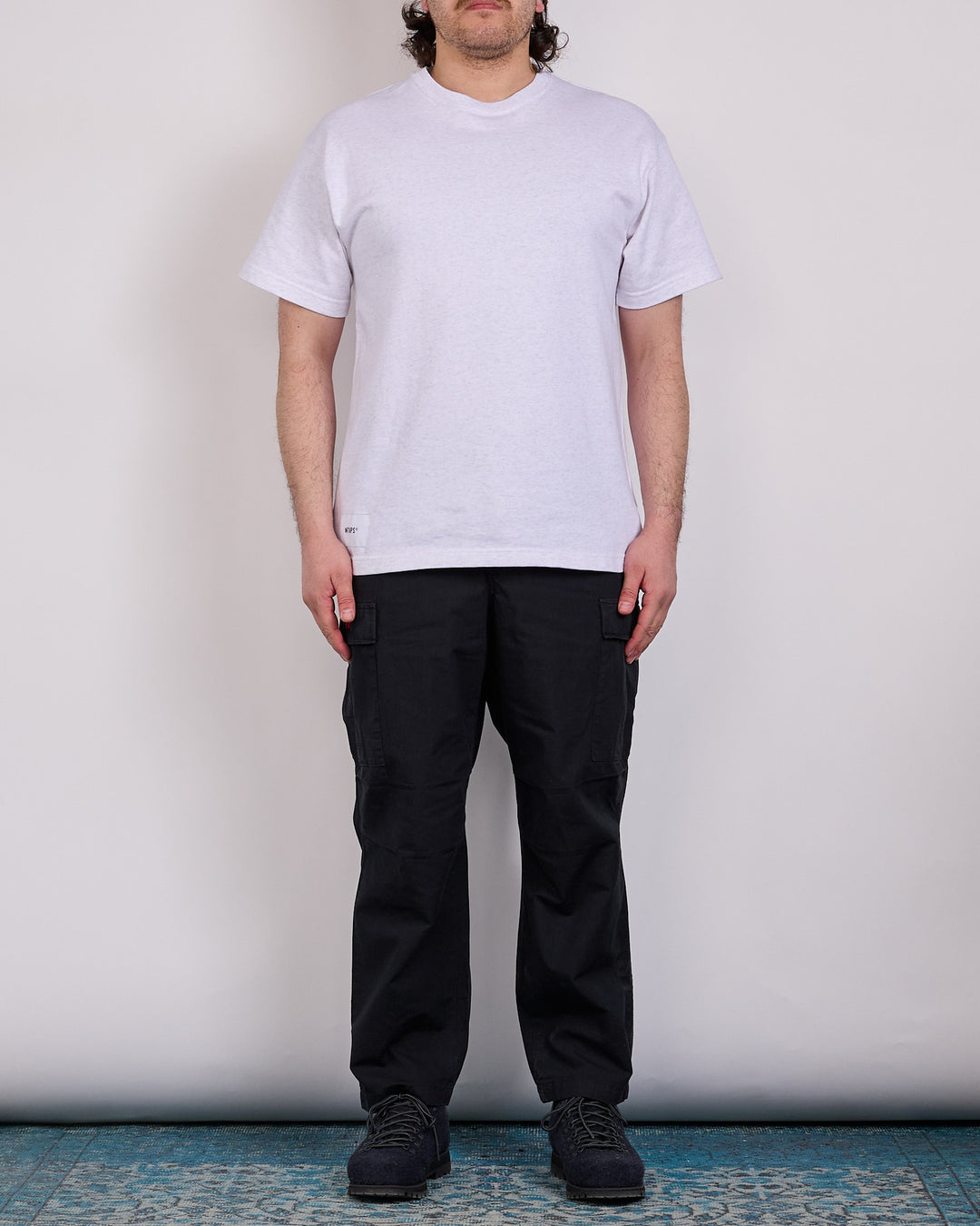 WTAPS MILT9601 Cotton Ripstop Cargo Pant Black