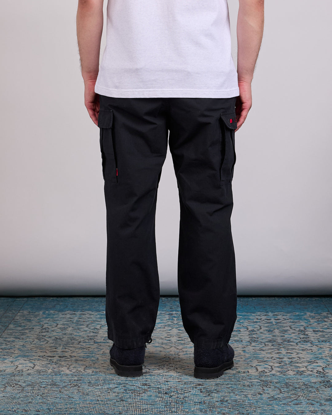 WTAPS MILT9601 Cotton Ripstop Cargo Pant Black