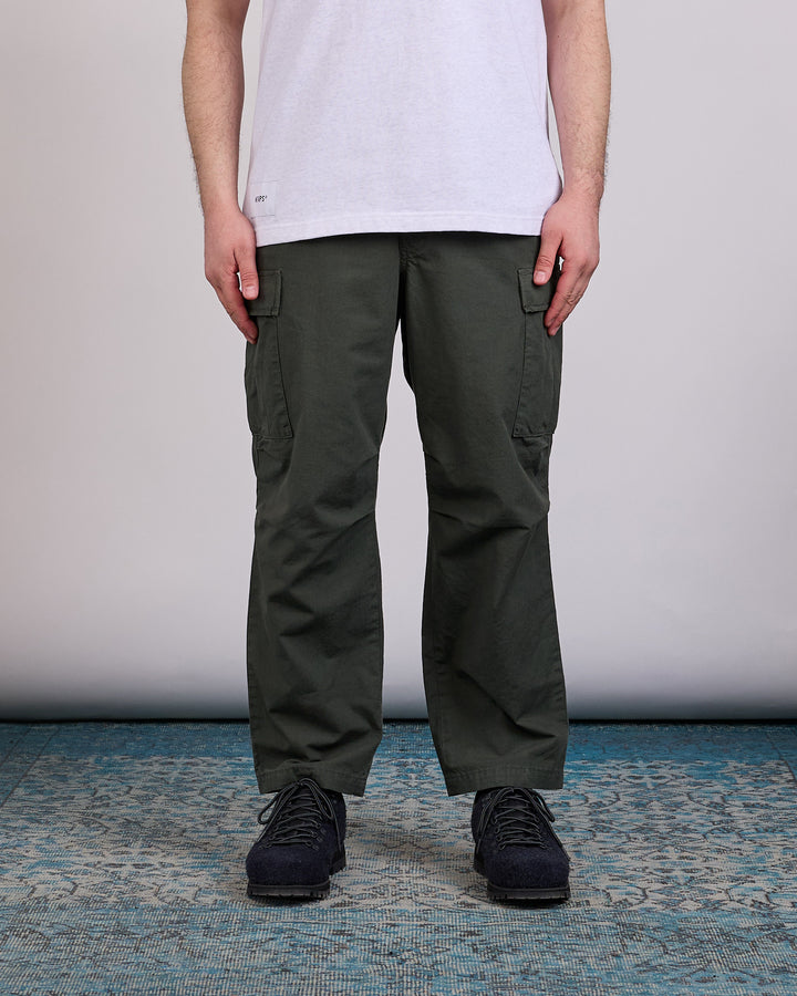 WTAPS MILT9601 Cotton Ripstop Cargo Pant Olive Drab