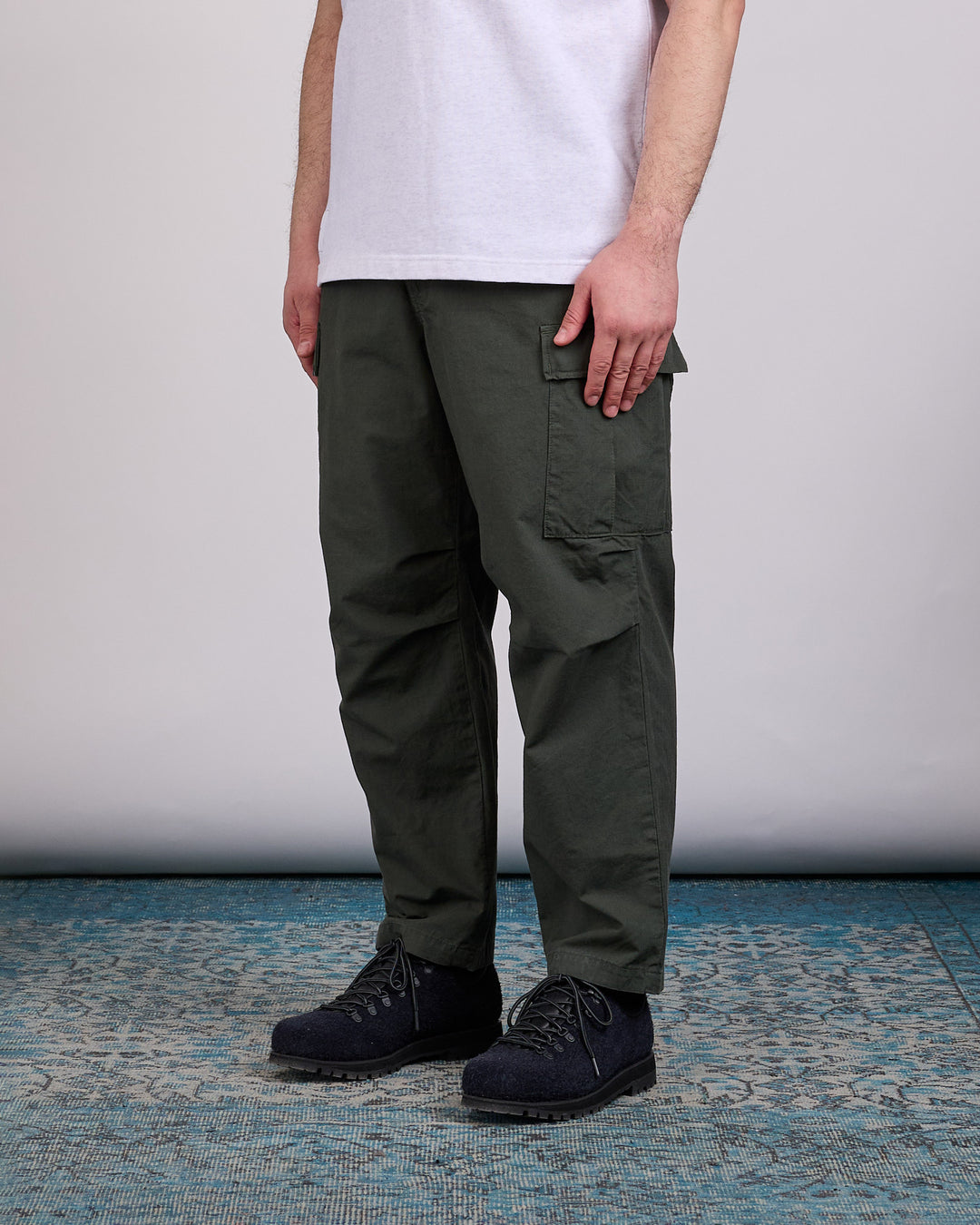 WTAPS MILT9601 Cotton Ripstop Cargo Pant Olive Drab