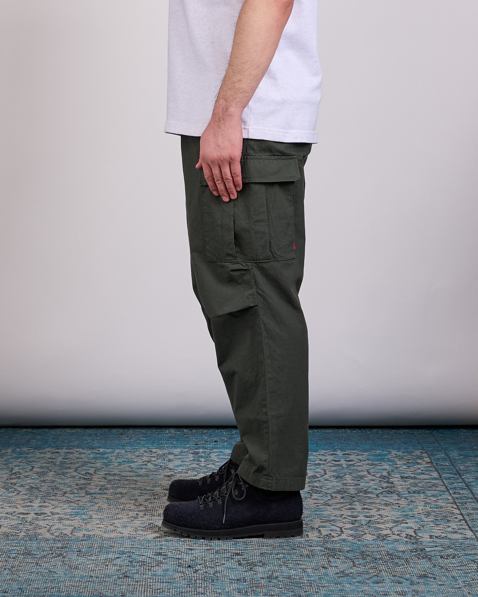 WTAPS MILT9601 Cotton Ripstop Cargo Pant Olive Drab – LESS 17