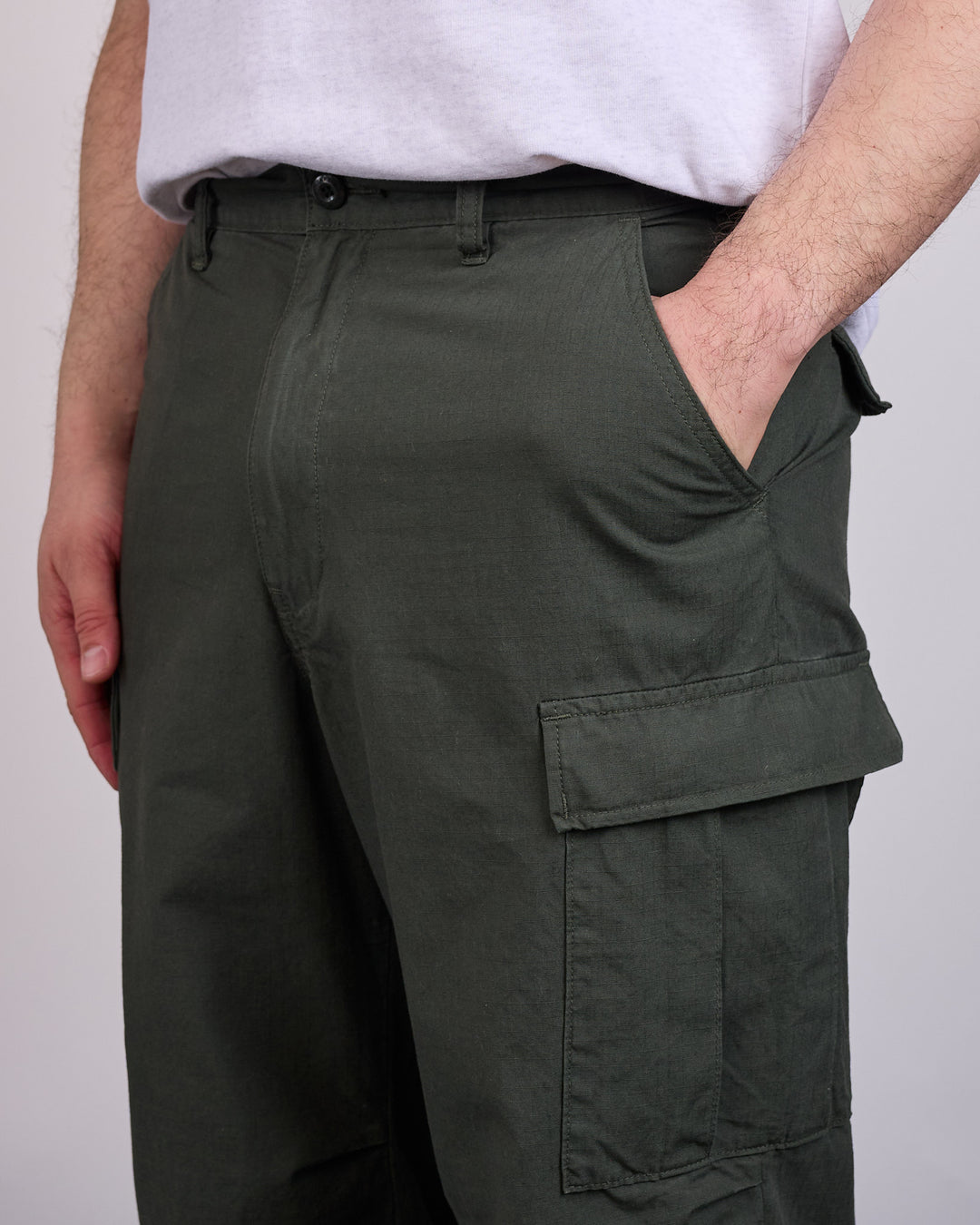 WTAPS MILT9601 Cotton Ripstop Cargo Pant Olive Drab