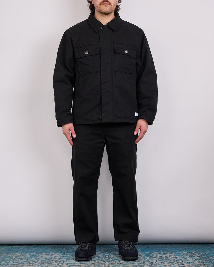 WTAPS Mitch Cotton Canvas Jacket Black