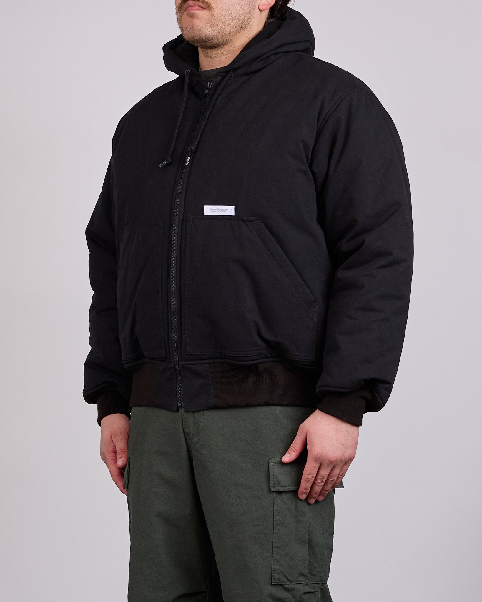 WTAPS Puff D00M Cotton Weather Jacket Black – LESS 17
