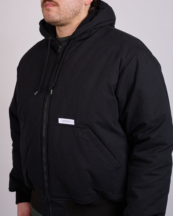 WTAPS Puff D00M Cotton Weather Jacket Black