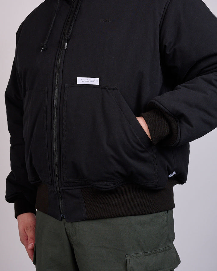 WTAPS Puff D00M Cotton Weather Jacket Black