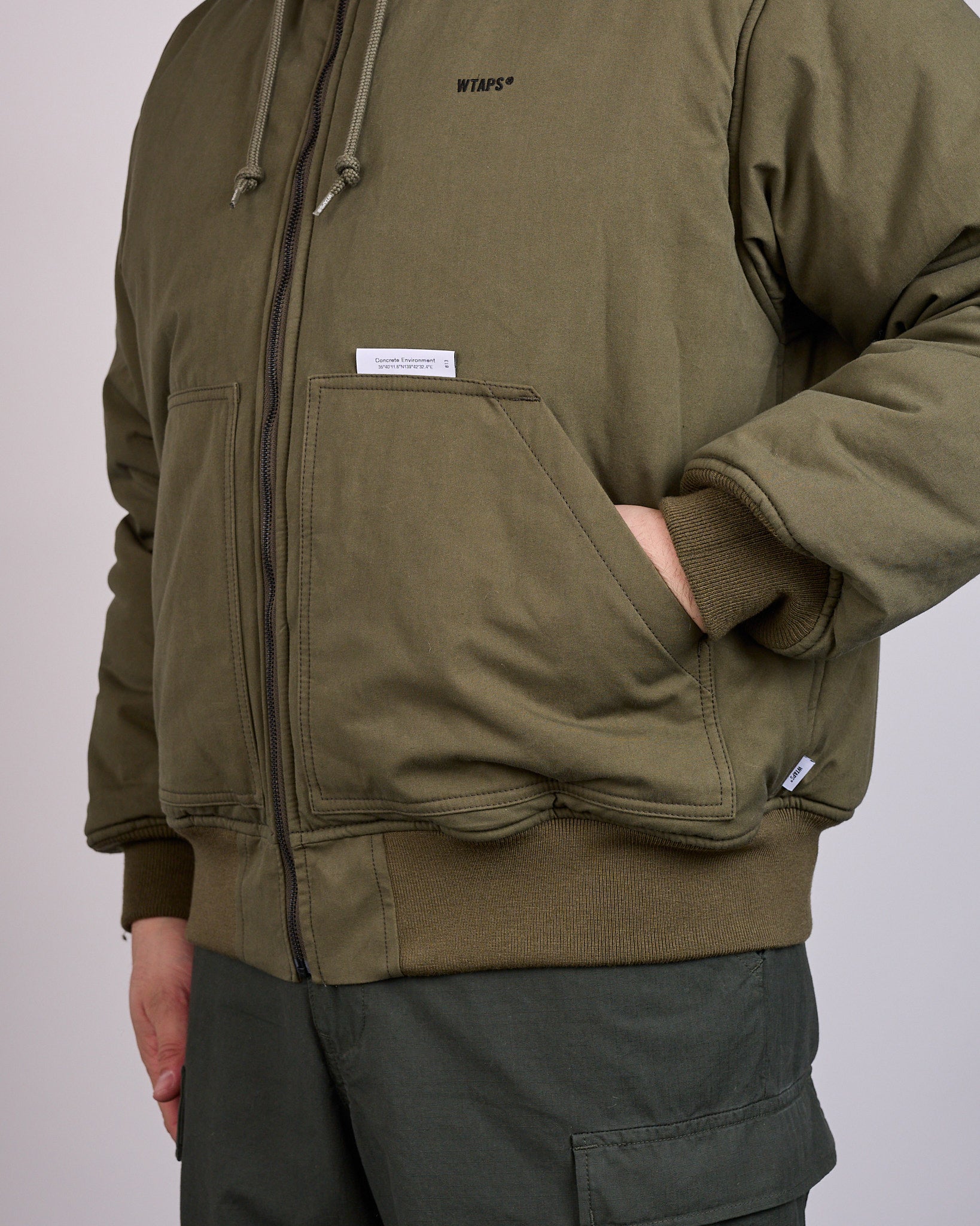 WTAPS Puff D00M Cotton Weather Jacket Olive Drab – LESS 17