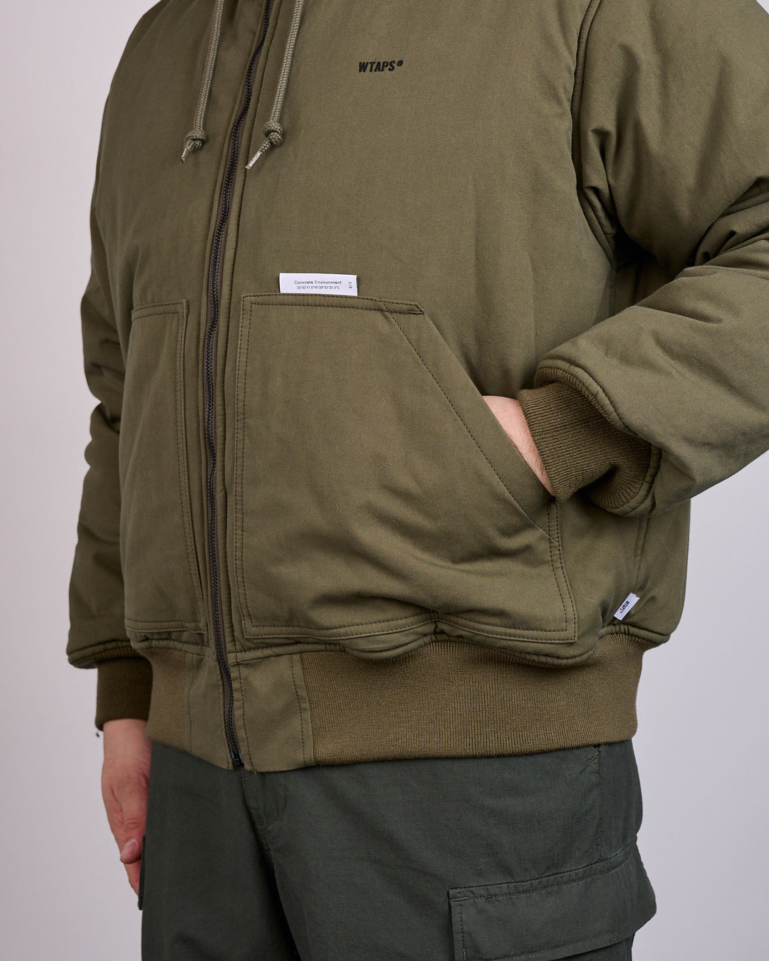 WTAPS Puff D00M Cotton Weather Jacket Olive Drab
