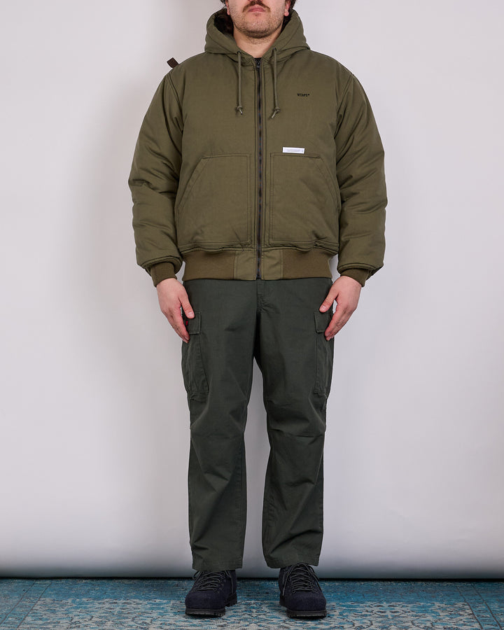 WTAPS Puff D00M Cotton Weather Jacket Olive Drab