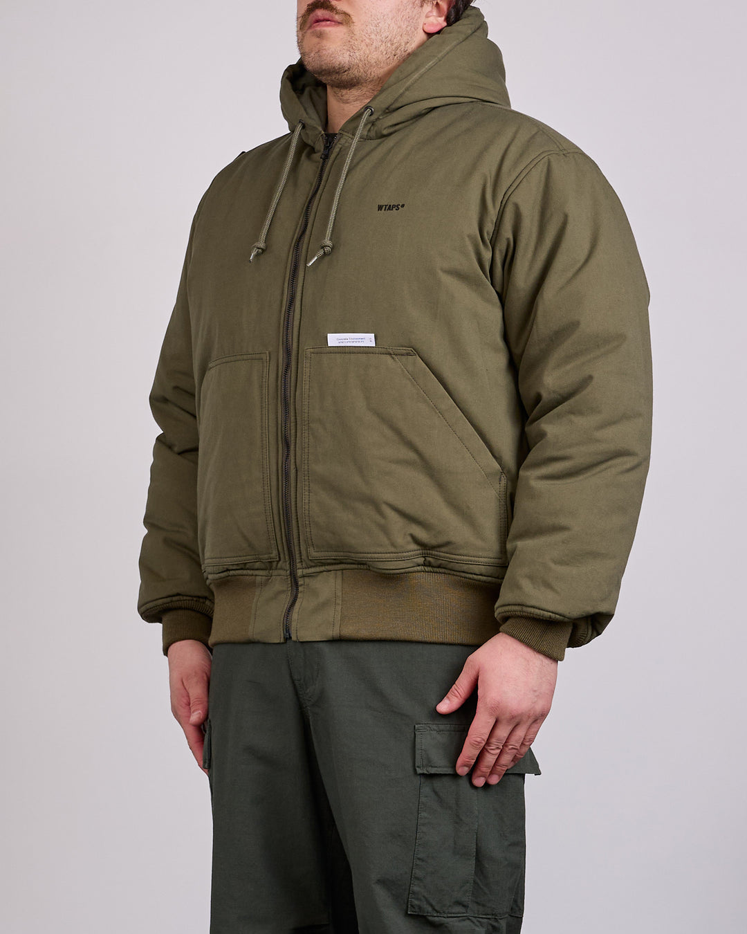 WTAPS Puff D00M Cotton Weather Jacket Olive Drab