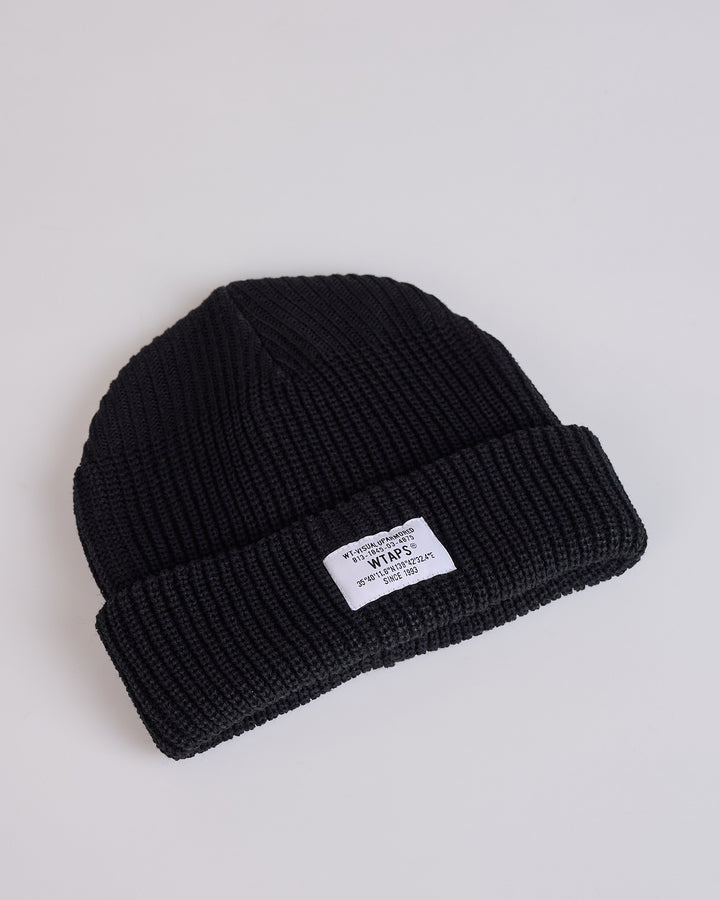 WTAPS SGT Acrylic Beanie Black