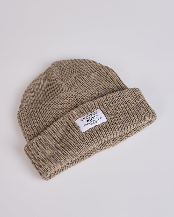 WTAPS SGT Acrylic Beanie Greige