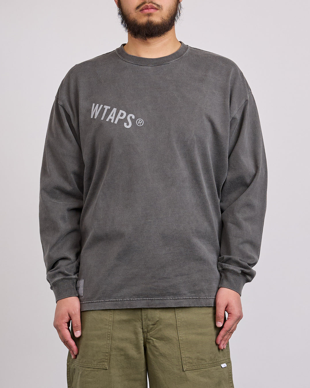 WTAPS SIGN OD LS T-Shirt Black