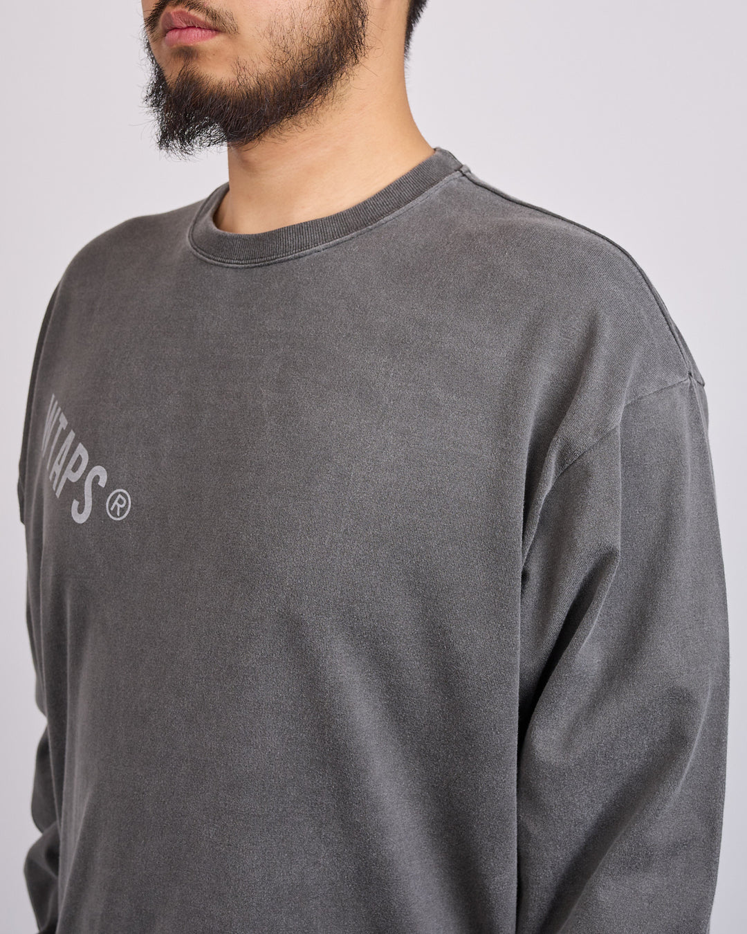 WTAPS SIGN OD LS T-Shirt Black