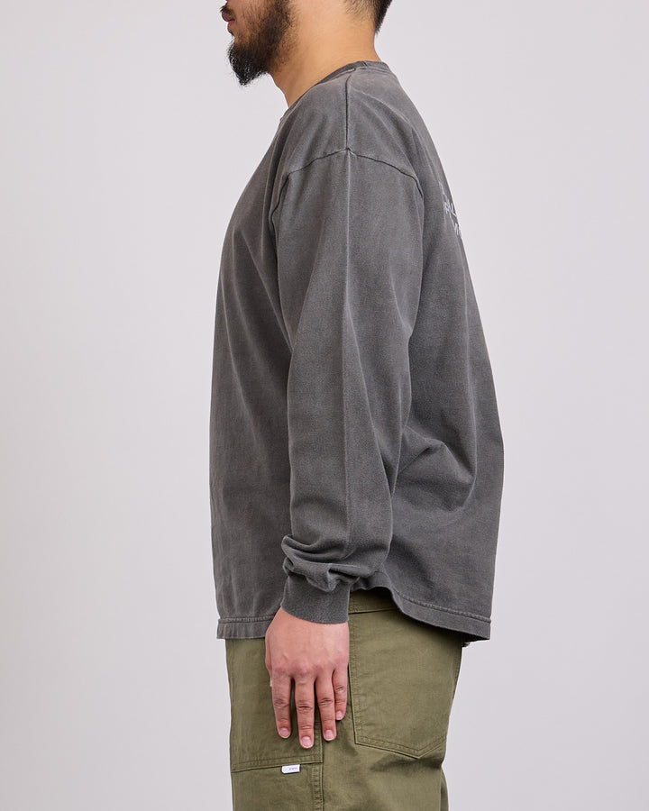 WTAPS SIGN OD LS T-Shirt Black